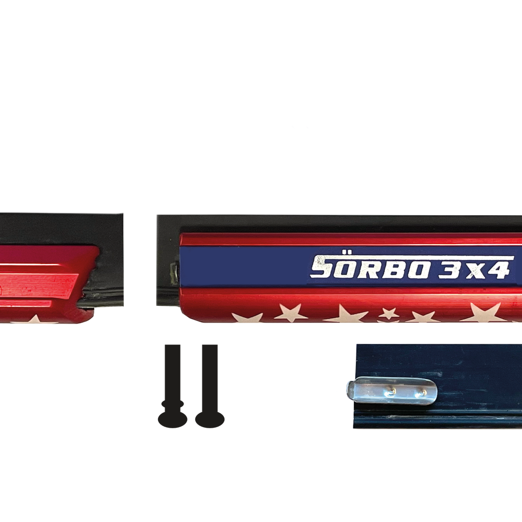 SPC Rail + Rubber USA Flag 45 cm