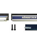 [S1261] SPC Alu Rail + Rubber without Security Plug (15cm)