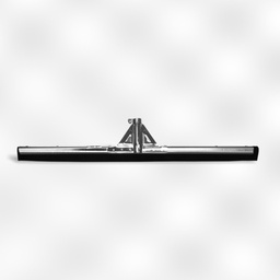 [002446] Metal Squeege Black Natural Rubber Enforced